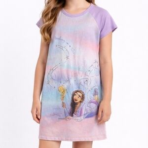 The Disney Wish Girls Pajama Nightgown with Short Sleeve in size 10/12